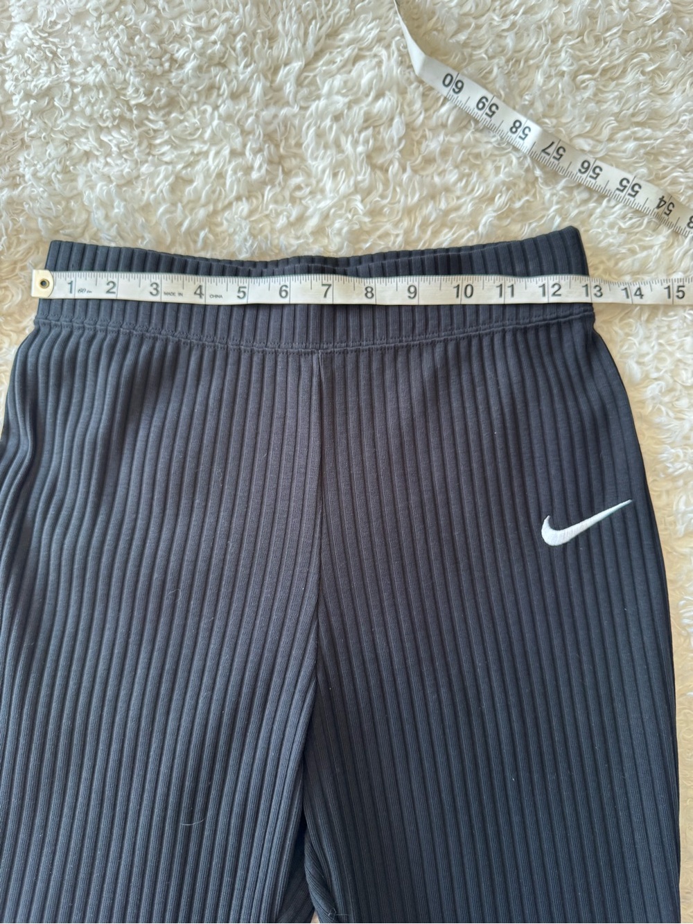 Nike Sportswear High Waisted Ribbed Jersey Pants & Top Set DV7868 DV7870 Small - Picture 6 of 13